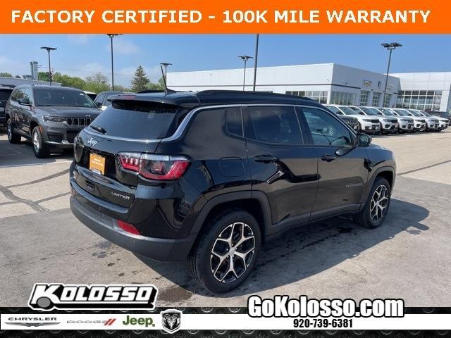 used 2024 Jeep Compass car, priced at $30,699