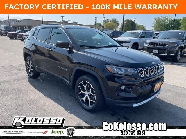 used 2024 Jeep Compass car, priced at $30,699