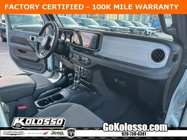 used 2024 Jeep Wrangler car, priced at $46,500