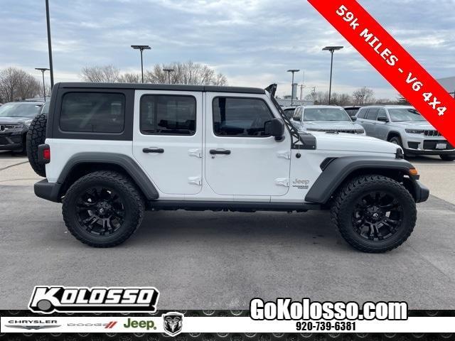 used 2018 Jeep Wrangler Unlimited car, priced at $25,996