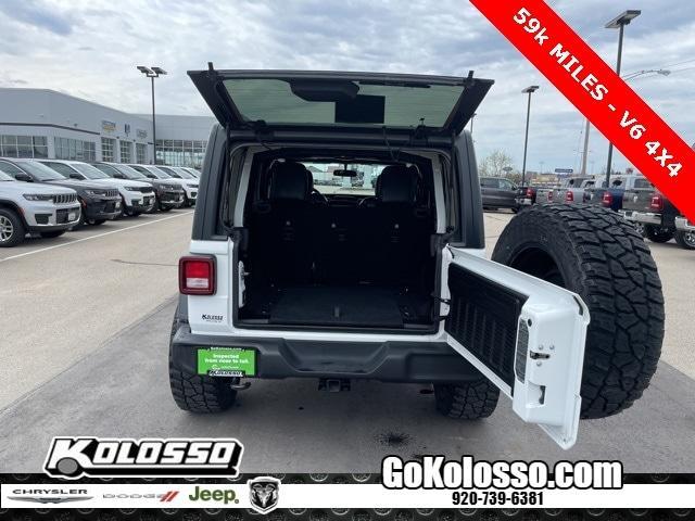 used 2018 Jeep Wrangler Unlimited car, priced at $25,996