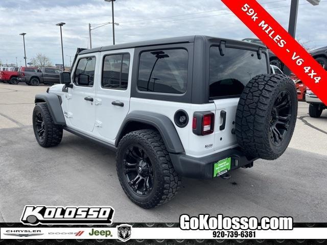 used 2018 Jeep Wrangler Unlimited car, priced at $25,996