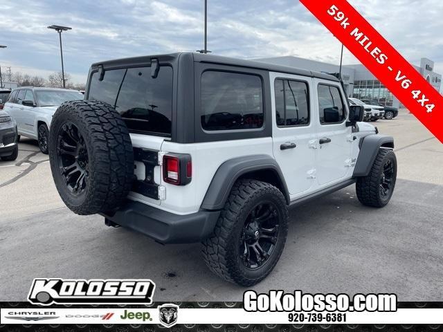 used 2018 Jeep Wrangler Unlimited car, priced at $25,996
