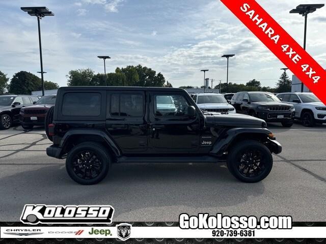 used 2023 Jeep Wrangler 4xe car, priced at $38,500