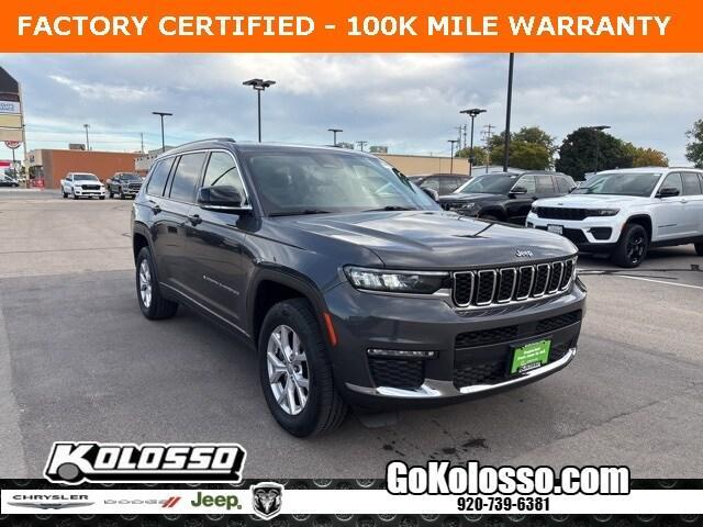 used 2021 Jeep Grand Cherokee L car, priced at $25,990