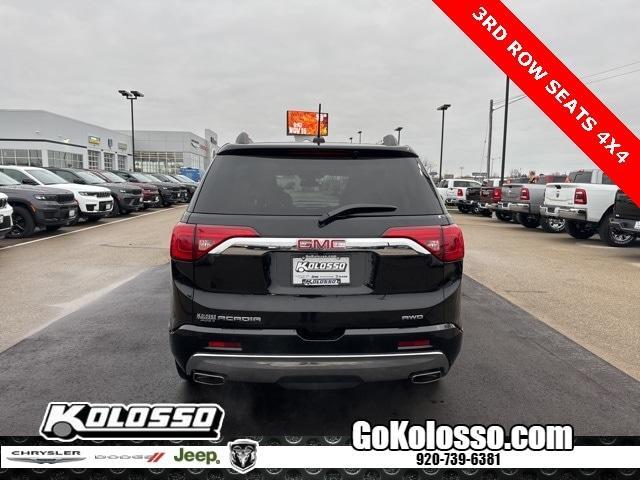 used 2017 GMC Acadia car, priced at $20,500