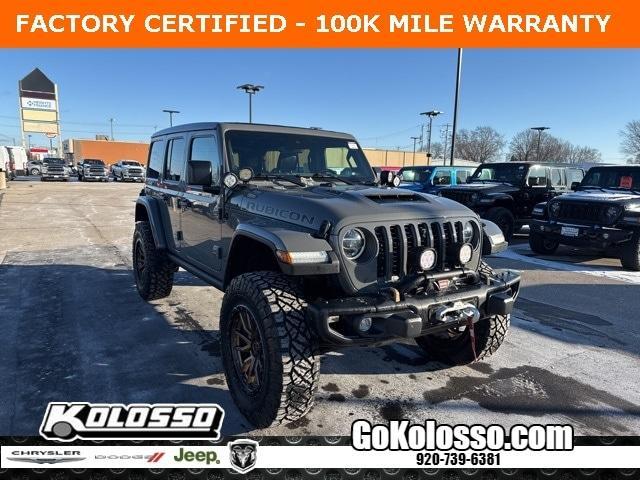 used 2021 Jeep Wrangler Unlimited car, priced at $59,988