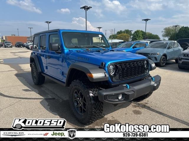 new 2024 Jeep Wrangler 4xe car, priced at $57,480