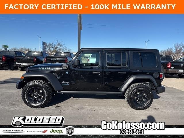 used 2023 Jeep Wrangler 4xe car, priced at $34,500