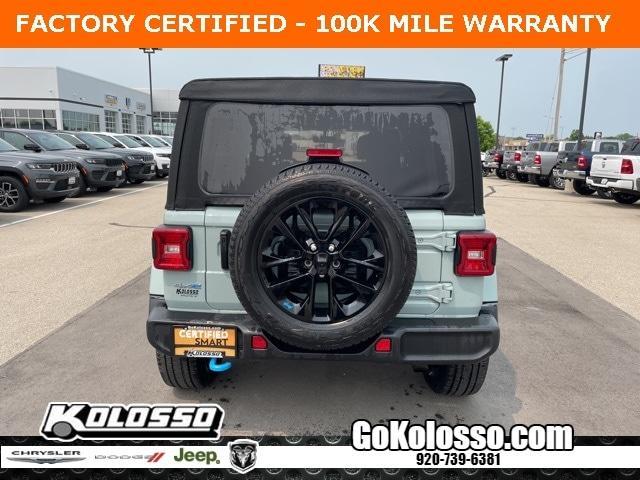 used 2023 Jeep Wrangler 4xe car, priced at $37,500