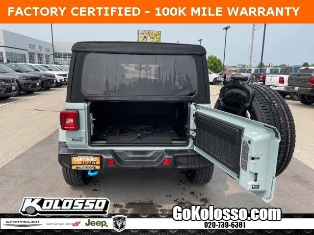 used 2023 Jeep Wrangler 4xe car, priced at $37,500