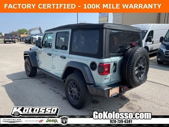 used 2024 Jeep Wrangler car, priced at $39,488
