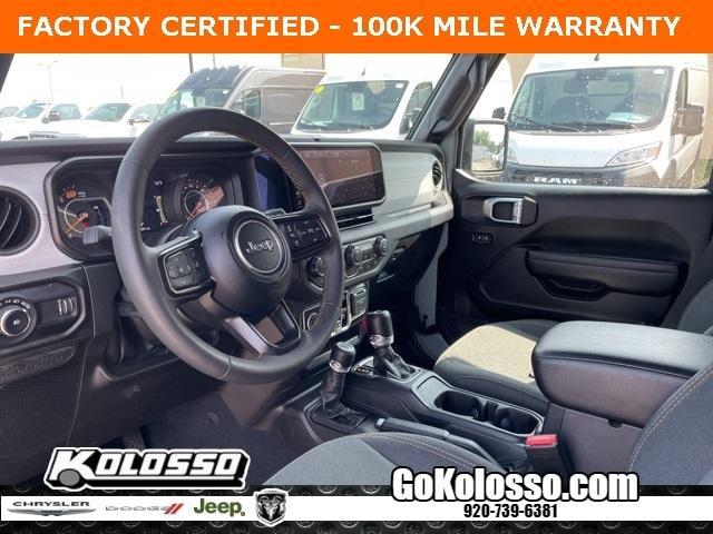 used 2024 Jeep Wrangler car, priced at $39,488