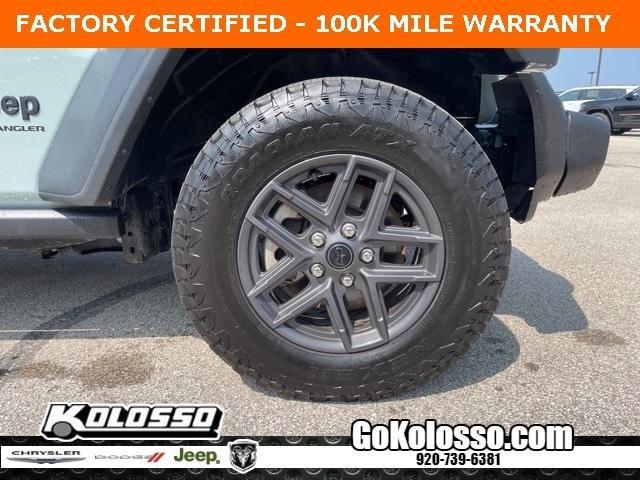 used 2024 Jeep Wrangler car, priced at $39,488