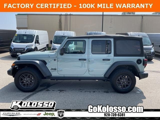 used 2024 Jeep Wrangler car, priced at $39,488