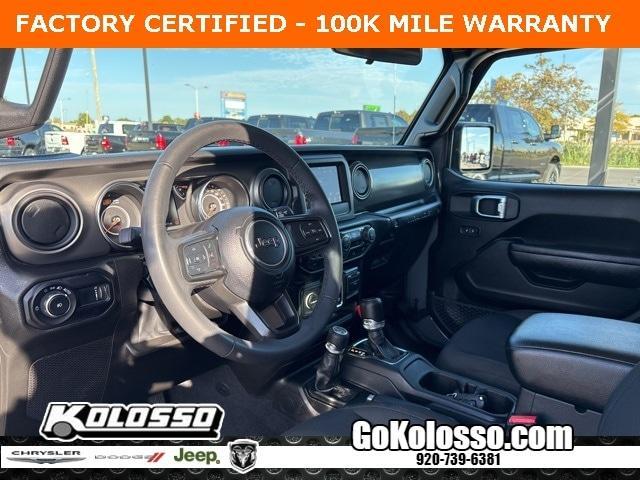 used 2023 Jeep Wrangler car, priced at $28,990