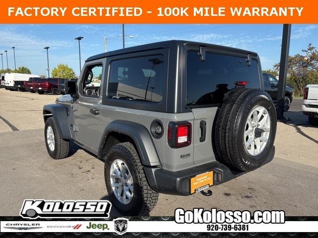 used 2023 Jeep Wrangler car, priced at $28,990