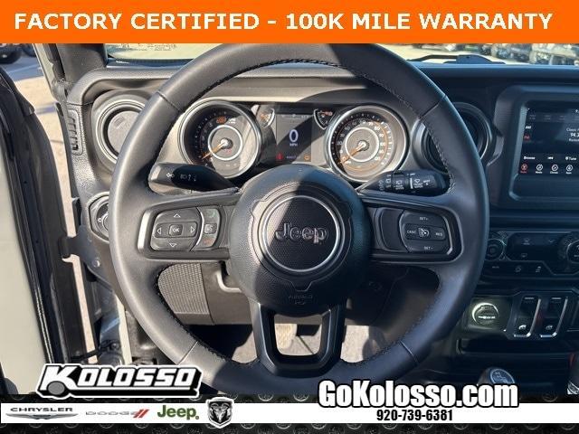 used 2023 Jeep Wrangler car, priced at $28,990