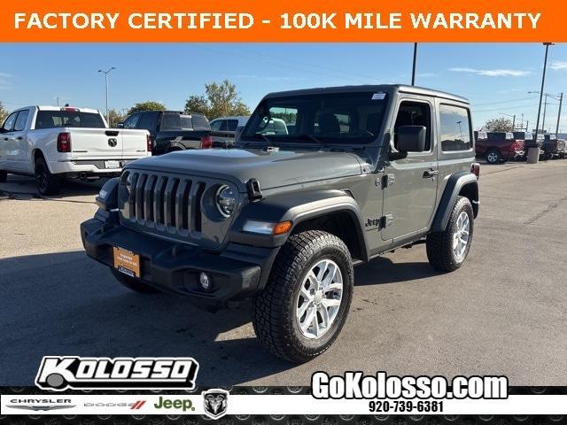 used 2023 Jeep Wrangler car, priced at $28,990