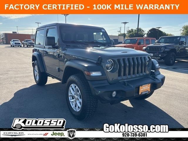 used 2023 Jeep Wrangler car, priced at $28,990