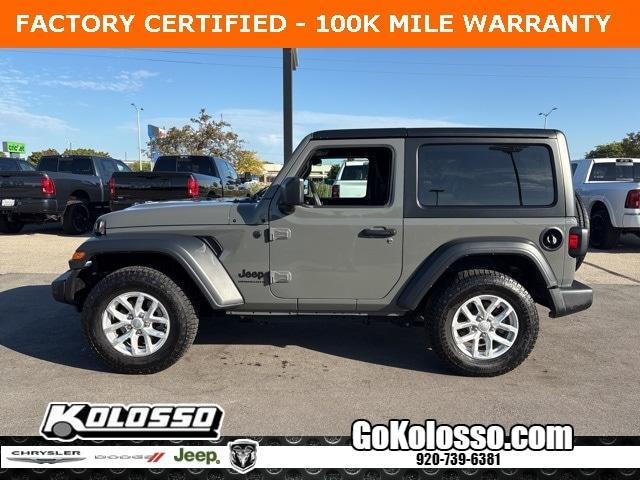 used 2023 Jeep Wrangler car, priced at $28,990