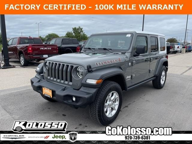used 2021 Jeep Wrangler Unlimited car, priced at $32,500