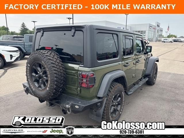 used 2023 Jeep Wrangler car, priced at $40,500