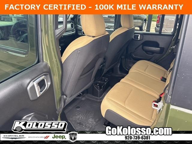 used 2023 Jeep Wrangler car, priced at $40,500