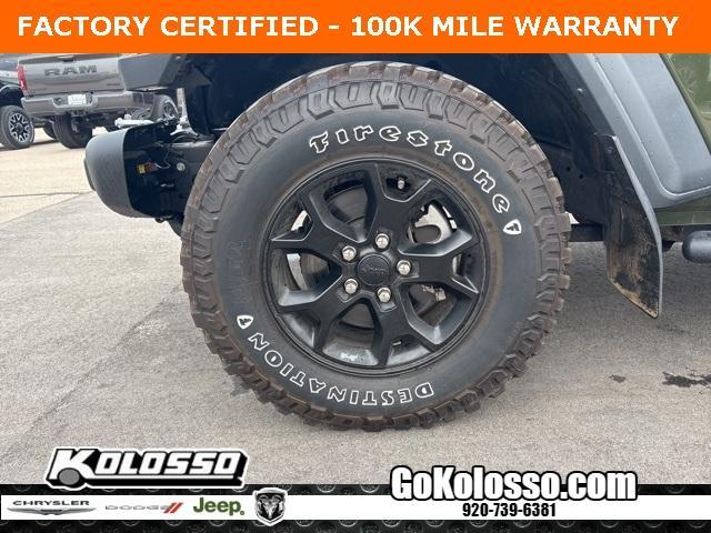 used 2023 Jeep Wrangler car, priced at $40,500