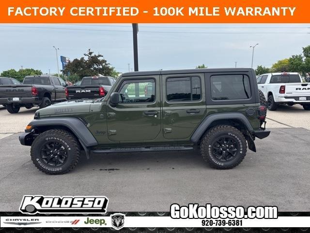 used 2023 Jeep Wrangler car, priced at $40,500