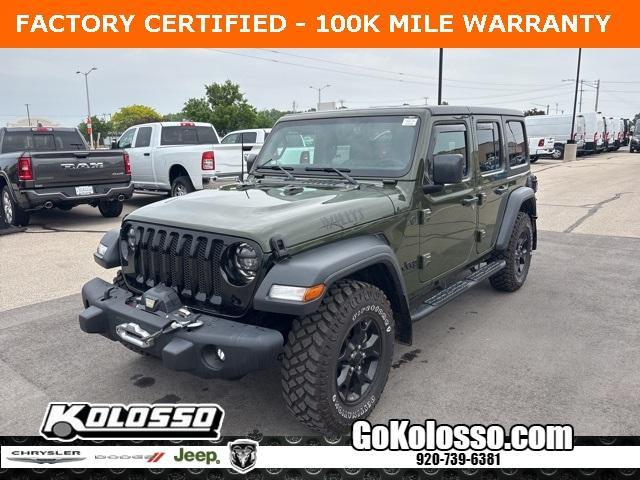 used 2023 Jeep Wrangler car, priced at $40,500