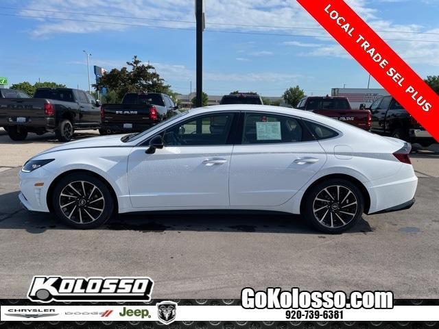 used 2020 Hyundai Sonata car, priced at $18,500