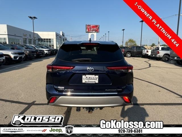 used 2020 Toyota Highlander car, priced at $39,500