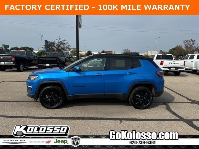 used 2021 Jeep Compass car, priced at $21,500