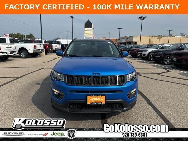 used 2021 Jeep Compass car, priced at $21,500