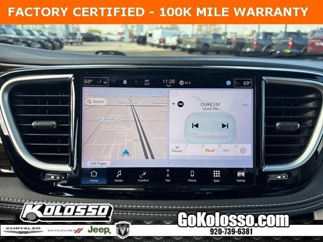 used 2024 Chrysler Pacifica car, priced at $41,997
