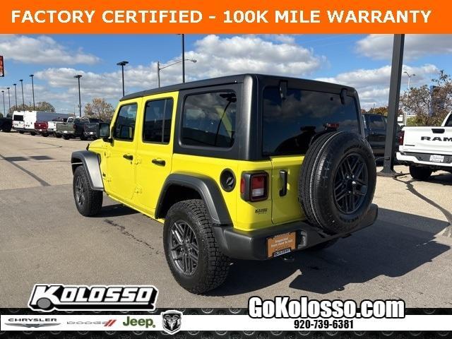 used 2024 Jeep Wrangler car, priced at $35,994