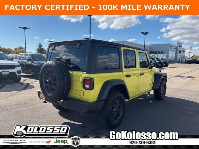 used 2024 Jeep Wrangler car, priced at $35,994