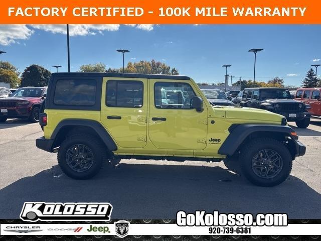 used 2024 Jeep Wrangler car, priced at $35,994