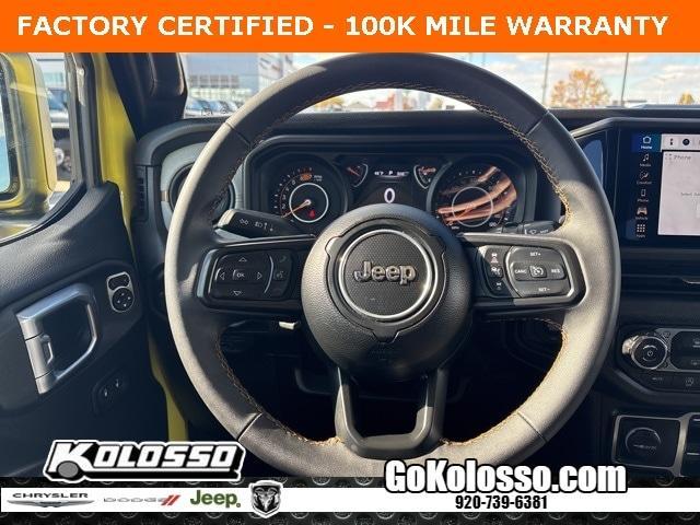 used 2024 Jeep Wrangler car, priced at $35,994