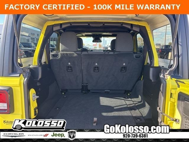 used 2024 Jeep Wrangler car, priced at $35,994