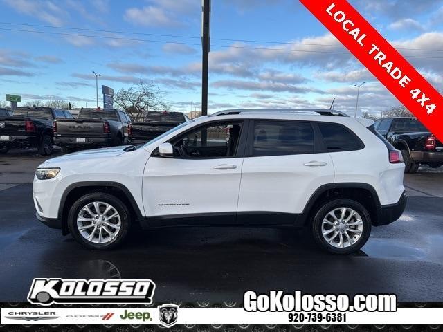 used 2021 Jeep Cherokee car, priced at $16,388