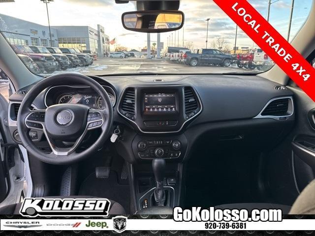 used 2021 Jeep Cherokee car, priced at $16,388