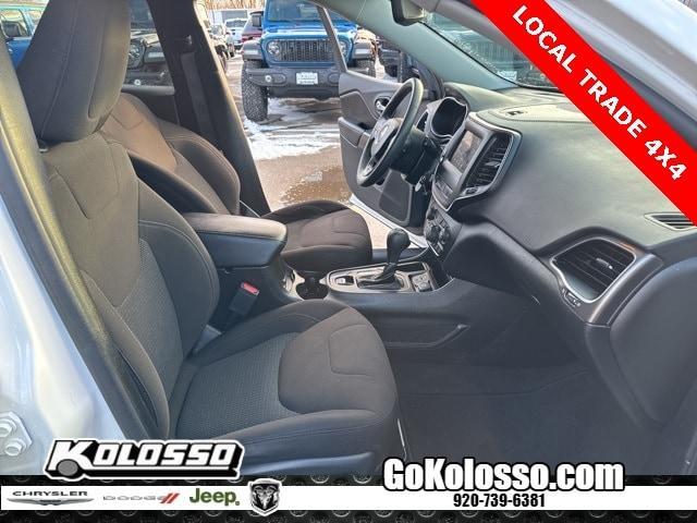 used 2021 Jeep Cherokee car, priced at $16,388