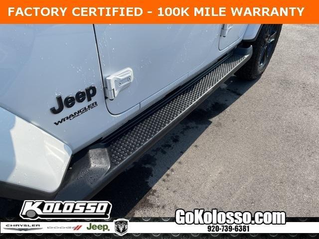 used 2022 Jeep Wrangler Unlimited car, priced at $38,500