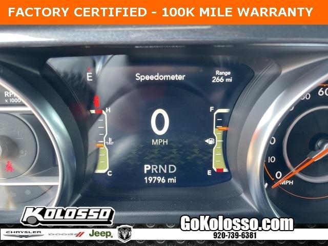 used 2022 Jeep Wrangler Unlimited car, priced at $38,500