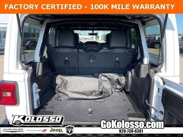 used 2022 Jeep Wrangler Unlimited car, priced at $38,500