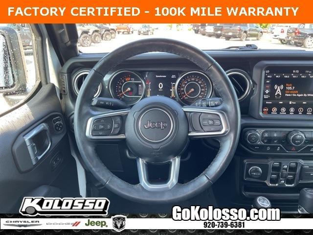 used 2022 Jeep Wrangler Unlimited car, priced at $38,500
