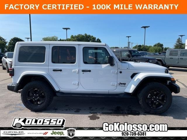 used 2022 Jeep Wrangler Unlimited car, priced at $38,500