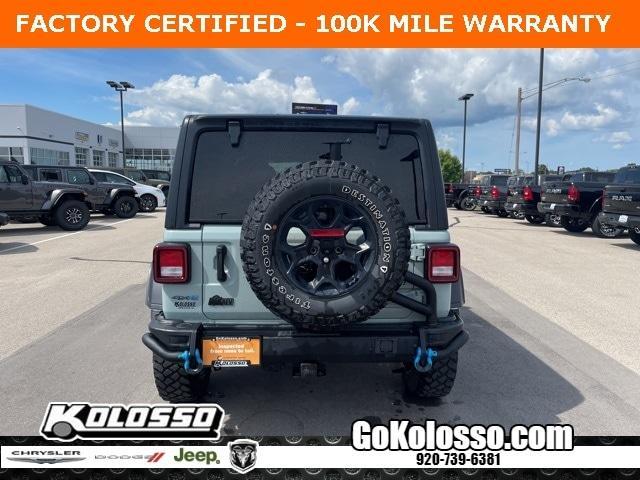 used 2023 Jeep Wrangler 4xe car, priced at $35,500